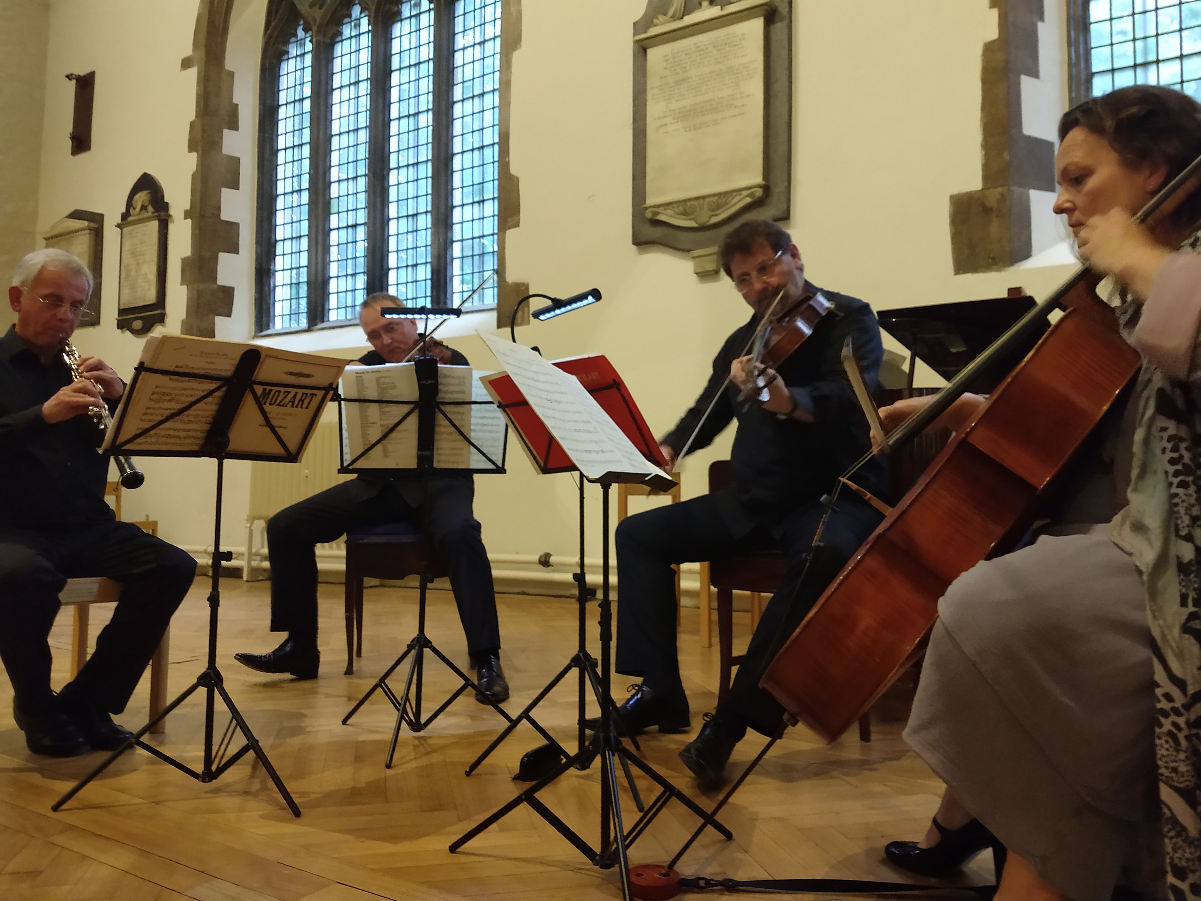 St Woolos Sinfonia playing during Concert 2019 Aug 25th